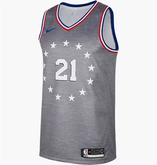 Майка мужская Nike Nba Philadelphia Grey AJ4636-064