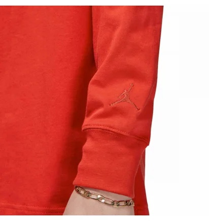 Лонгслів чоловічий Air Jordan Brand Air Wordmark Longsleeve Orange FJ0702-622
