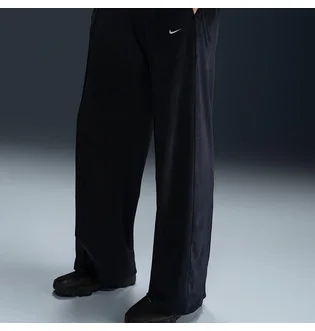 Штаны женские Nike Sportswear Chill Knit Mid-Rise Velour Pants Black HJ0922-010