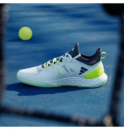 Кроссовки мужские Adidas Adizero Ubersonic 4.1 Tennis Shoes Green/White IF0444