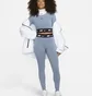 Легінси жіночі Nike Sportswear Club High-Waisted Leggings Light Blue Dm4651-493