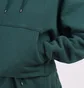 Худи женское Air Jordan Flight Womens Fleece Pullover Hoodie Dark Green CV7737-300