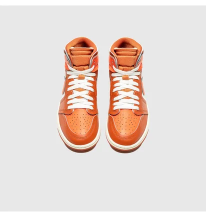 Кроссовки женские Air Jordan Wmns 1 High Mm Brown/Orange FB9891-800