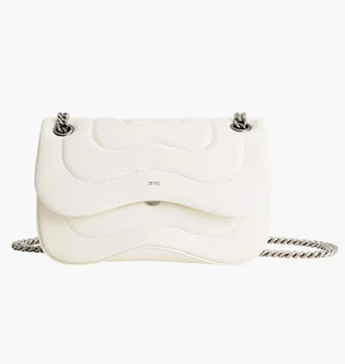 Сумка жіноча JW PEI Tina Quilted Chain Crossbody White BB2023BG74154JWP