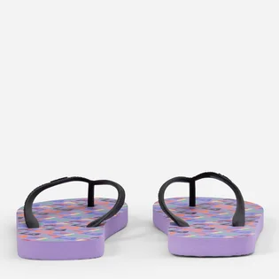 Тапочки женские Fila Troy Logo Slipper Black/Violet FFW0051