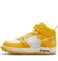 Кроссовки мужские Nike X Off-White™ Air Force 1 Mid Sp Lthr Yellow/White DR0500-101