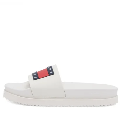 Тапочки унисекс Tommy Jeans Elevated Flatform Slider Beige EN0EN02451-YBL