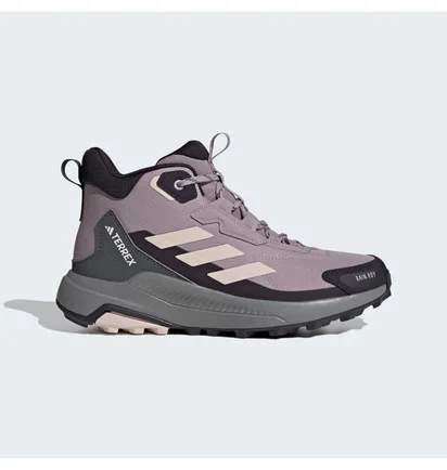 Ботинки женские Adidas Terrex Anylander Mid Rain.Rdy Hiking Violet ID3475