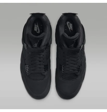 Кроссовки мужские Air Jordan 4 Retro Black Cat (2025) Black FV5029-010