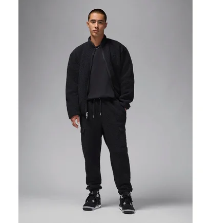 Штаны мужские Air Jordan Flight High-Pile Fleece Black FV7450-010