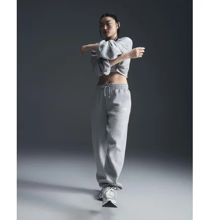 Штани жіночі Nike Sportswear Phoenix Fleece Grey FZ5996-063
