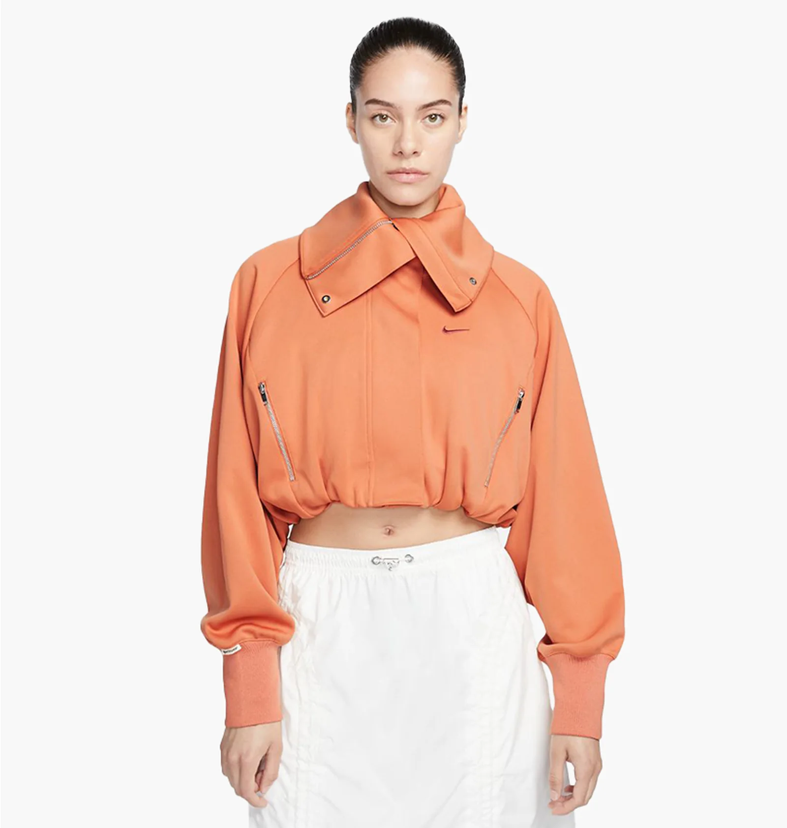 ᐉ Толстовка женская Nike W Nsw Cllctn Crop Trk Jkt Peach FB8290