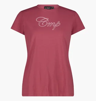 Футболка жіноча CMP Stretch Jersey Pink 32D8066P-B709