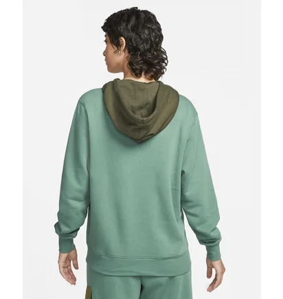 Худи женское Nike Hoodie Oversize Fleece Green FB2190-361