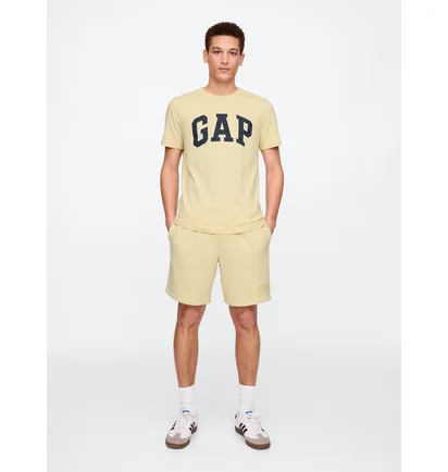 Футболка мужская Gap Everyday Soft Logo T-Shirt Beige 855769181