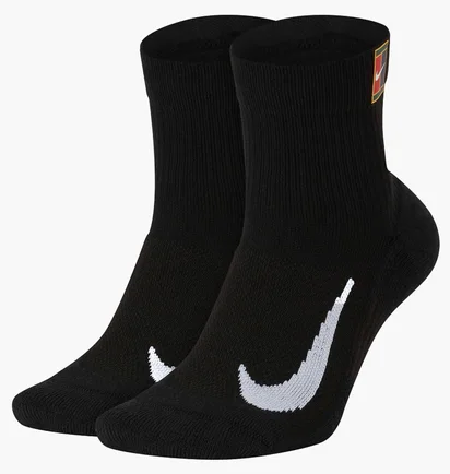 Шкарпетки унісекс Nike Court Multiplier Max Black (2 пари) Cu1309-010