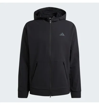 Толстовка мужская Adidas Designed For Training Cold.Rdy Full-Zip Black IN5607
