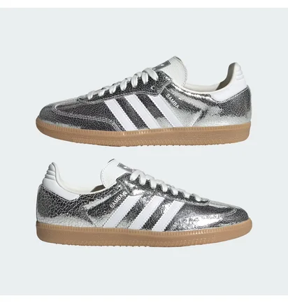 Кросівки жіночі Adidas Samba Og Grey/Black JR0035