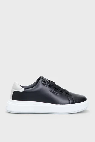 Кеди жіночі Calvin Klein Cupsole Lace Up Lth Black HW0HW02085-BLACK