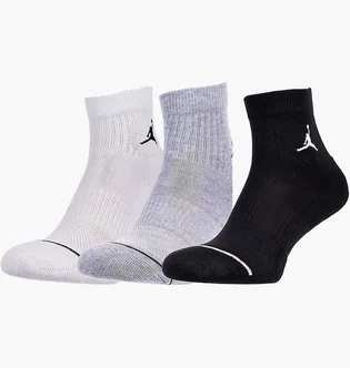 Шкарпетки унісекс Air Jordan Ed Cush Poly Ankle 144 Multi (3 пари) DX9655-911