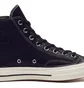 Кеды унисекс Converse Chuck 70 Side Zip High Black 166721C