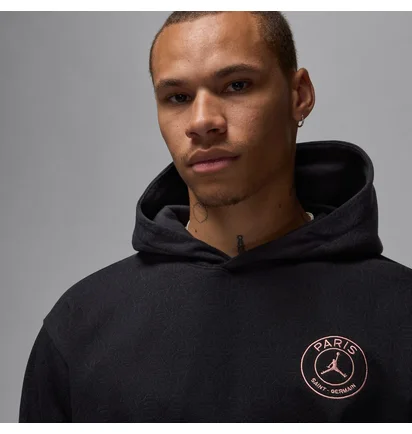 Худі чоловіче Air Jordan Psg Stmt Flc Black FV7730-045