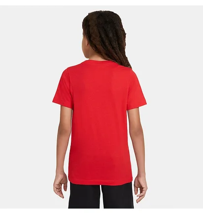 Футболка детская Nike Sportswear Tee Swoosh Red DC7797-657