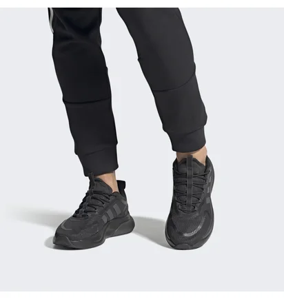 Кроссовки мужские Adidas Alphabounce+ Sustainable Bounce Lifestyle Running Shoes Black Hp6142