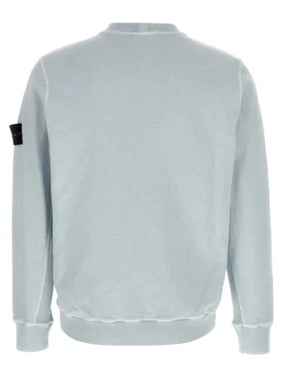 Світшот чоловічий Stone Island Blauw Light Blue K1S156100020-S0060-V0141