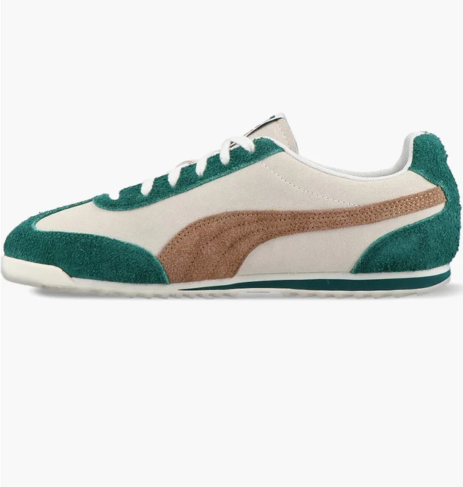 Кросівки чоловічі Puma Arizona Suede Frosted Ivory-Haut Coff Man Clh Beige/Green 399664-02
