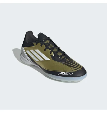 Сороконіжки унісекс Adidas Messi F50 League Tf Metallic/Black IG9282