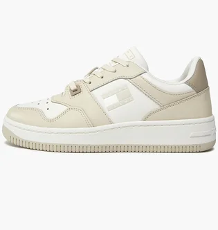 Кросівки жіночі Tommy Hilfiger Tjw Retro Basket Tonal Logo White/Beige EN0EN02483-ACG