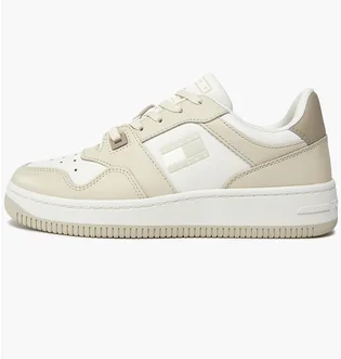 Кроссовки женские Tommy Hilfiger Tjw Retro Basket Tonal Logo White/Beige EN0EN02483-ACG