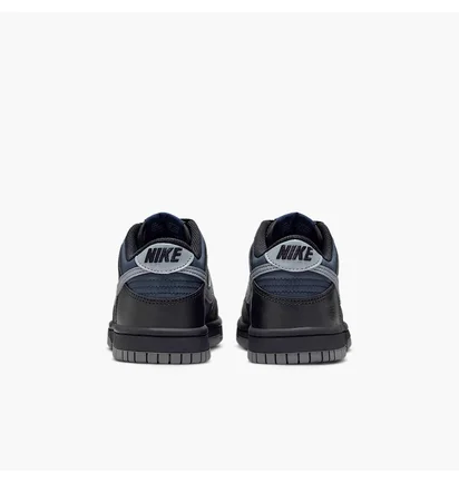 Кроссовки детские Nike Dunk Low Black/Blue HQ3815-001