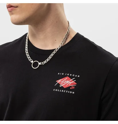Футболка мужская Air Jordan T-Shirt M J Flt Ess Jdn Air Gfx Crew Black DH8968-011