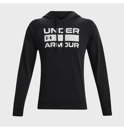 Худи мужское Under Armour Rival Flc Signature Hd Black 1366363-001