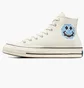 Кеды унисекс Converse Chuck 70 Vintage Floral White A04487C