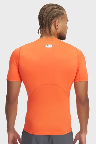 Футболка мужская Under Armour Hg Armour Comp Ss Orange 1361518-847