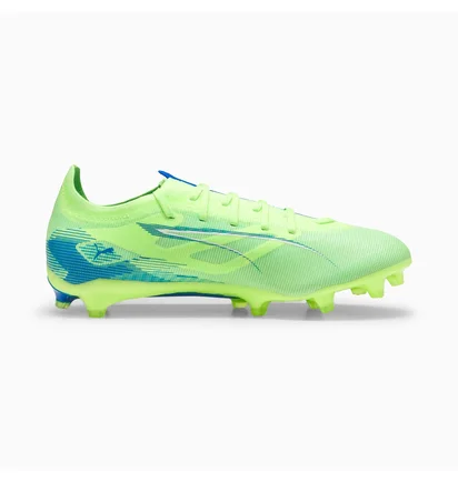 Бутсы унисекс Puma Ultra 5 Match Fg/Ag Green 107687-03