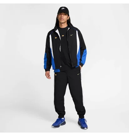Вітровка чоловіча Nike Tn Tuned Air Woven Black/Blue HV6516-010