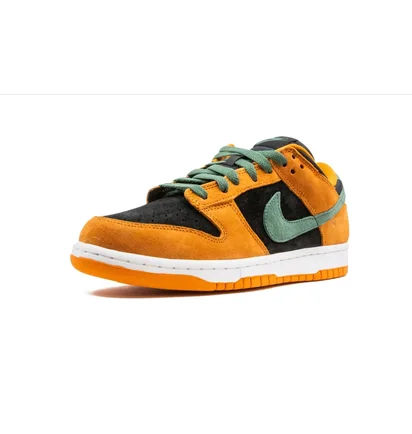 Кросівки чоловічі Nike Dunk Low Sp Black/Orange DA1469-001