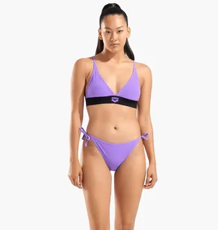 Купальник жіночий Arena Elastic Band Bikini Triangle Violet 010831-900