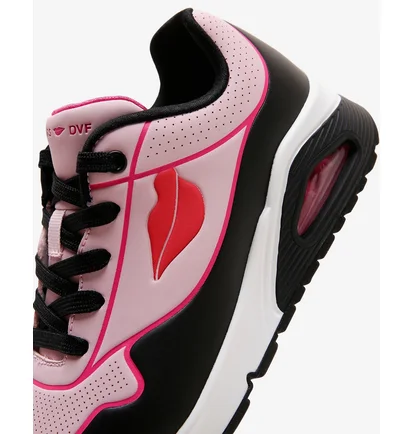 Кросівки жіночі Skechers Uno Diane Von Furstenberg Pink 177998-BKPK