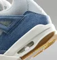 Кроссовки женские Air Jordan 4 Retro Tex Blue IB6716-100