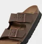 Тапочки унісекс BIRKENSTOCK Arizona Flex Birko-Flor Platform Sandals Brown 1027417