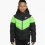 Пуховик дитячий Nike U NSW SYNTHETIC FILL JACKET Black/Green CU9157-016
