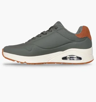 Кроссовки мужские Skechers Uno Suited On Air Grey 183004-OLV