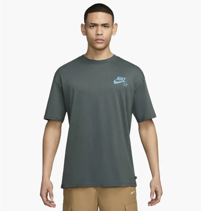 Футболка чоловіча Nike Sb T-Shirt Green FZ6710-338