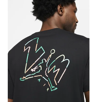 Футболка чоловіча Air Jordan Jumpman 23 AIR T-Shirt Black DC4828-010