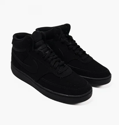 Кроссовки мужские Nike Court Vision Mid Black CU6620-001